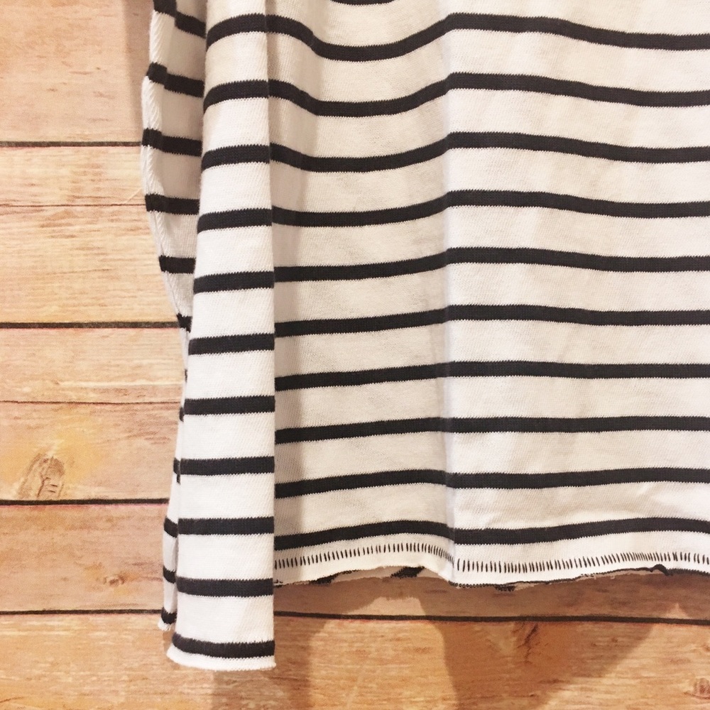 🆕 rag & bone Dakota striped long sleeve tee - Picture 8 of 8